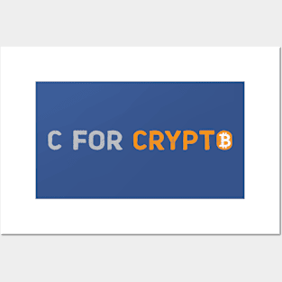 C for Crypto Posters and Art